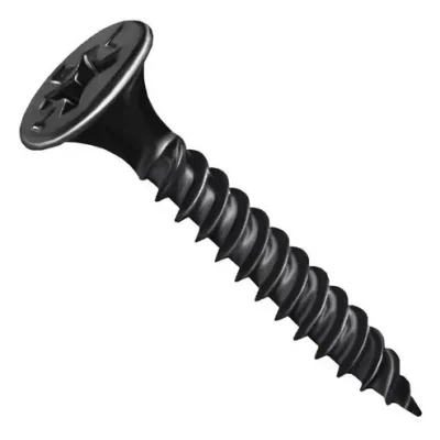 Tornillo negro durlock 6 x 1 (T2) x 100 u.