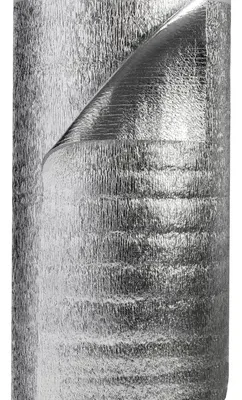 Aislante Espuma C/ Aluminio doble (dos Caras) Rollo 1x20m Espesor 10mm