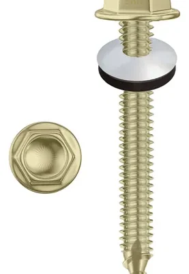 Tornillo autoperforante 14 x 2 chapa madera x 100u.