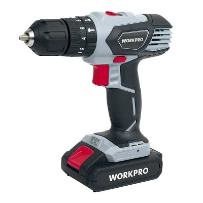 TALADRO INALÁMBRICO 20v LITIO ION DE 2 VELOCIDADES BIVOLT CON PERCUTOR