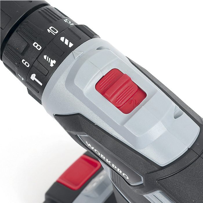 TALADRO INALÁMBRICO 20v LITIO ION DE 2 VELOCIDADES BIVOLT CON PERCUTOR - Imagen 5
