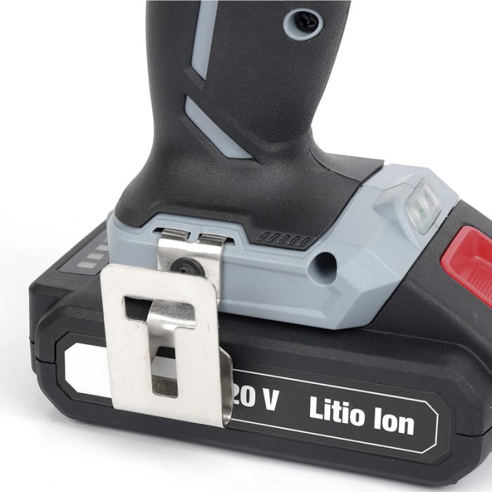 TALADRO INALÁMBRICO 20v LITIO ION DE 2 VELOCIDADES BIVOLT CON PERCUTOR - Imagen 4